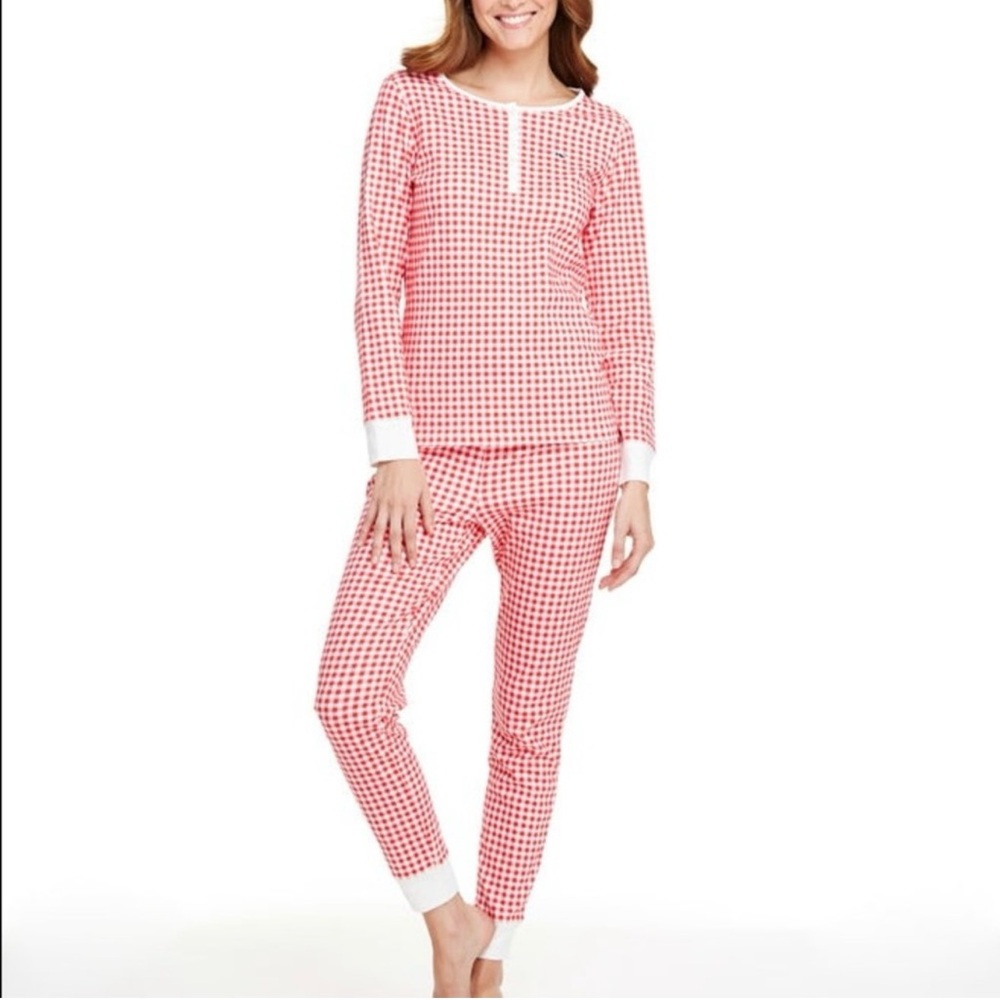 Vineyard Vines Gingham Pajama Set